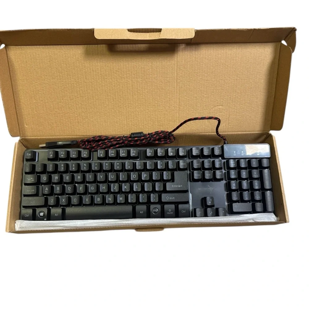 Skytech Gaming Keyboard, USB interface, rainbow backlight, anti-ghosting